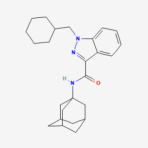 molecular formula C25H33N3O B2672532 Achminaca CAS No. 1400742-33-7