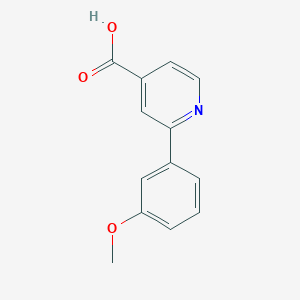 2-(3-Methoxyphenyl)isonicotinic acid