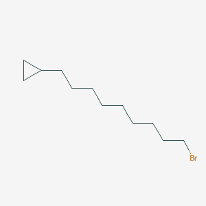 molecular formula C12H23Br B2672935 (9-bromononyl)cyclopropane CAS No. 850722-65-5