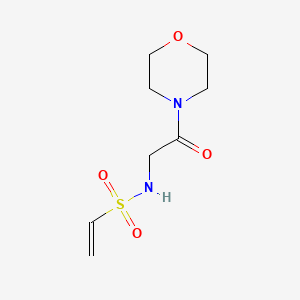 N-[2-(morpholin-4-yl)-2-oxoethyl]ethene-1-sulfonamide
