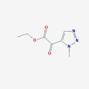 ethyl 2-(1-methyl-1H-1,2,3-triazol-5-yl)-2-oxoacetate