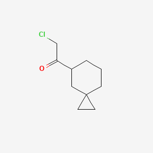 2-Chloro-1-spiro[2.5]octan-7-ylethanone