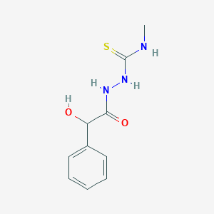 2-(Hydroxy(phenyl)acetyl)-N-methylhydrazinecarbothioamide