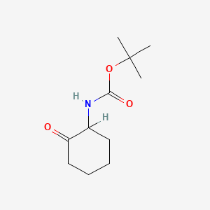 molecular formula C11H19NO3 B2673263 tert-Butyl (2-oxocyclohexyl)carbamate CAS No. 145106-47-4; 149524-64-1; 291533-10-3