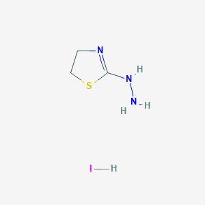 2-Hydrazino-4,5-dihydro-1,3-thiazole hydroiodide
