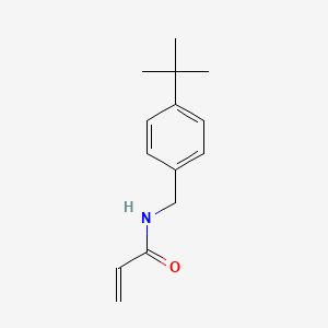 molecular formula C14H19NO B2673442 N-[(4-tert-butylphenyl)methyl]prop-2-enamide CAS No. 1234706-50-3