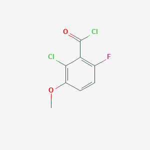 2-Chloro-6-fluoro-3-methoxybenzoyl chloride