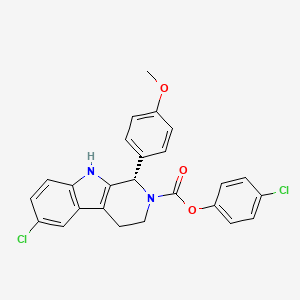 molecular formula C25H20Cl2N2O3 B2673473 PTC299 CAS No. 1256565-36-2