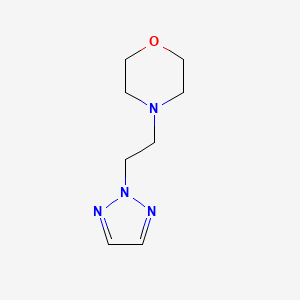 molecular formula C8H14N4O B2673567 4-(2-(2H-1,2,3-triazol-2-yl)ethyl)morpholine CAS No. 2310147-53-4
