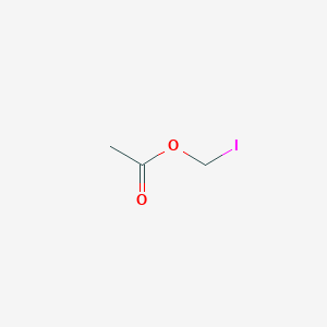 molecular formula C3H7IO3 B2673652 Acetic acid--iodomethanol (1/1) CAS No. 13398-11-3