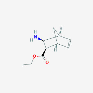 diexo-3-Amino-bicyclo[2.2.1]hept-5-ene-2-carboxylic acid ethyl ester