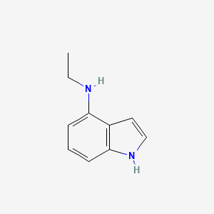molecular formula C10H12N2 B2673710 n-Ethyl-1h-indol-4-amine CAS No. 908264-71-1