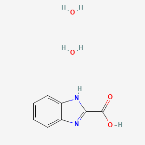 B2673897 1H-benzo[d]imidazole-2-carboxylic acid dihydrate CAS No. 1221790-39-1