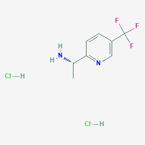 (S)-1-(5-(Trifluoromethyl)pyridin-2-yl)ethanamine dihydrochloride