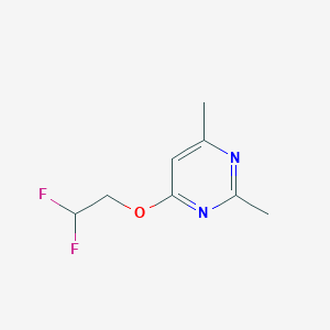 4-(2,2-Difluoroethoxy)-2,6-dimethylpyrimidine