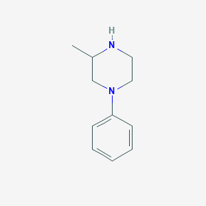 molecular formula C11H16N2 B2674241 3-Methyl-1-phenylpiperazine CAS No. 72615-78-2
