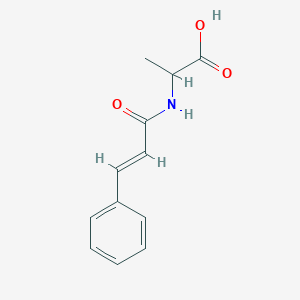 2-(3-Phenylprop-2-enamido)propanoic acid