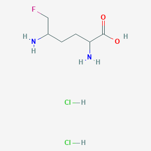2,5-Diamino-6-fluorohexanoic acid dihydrochloride