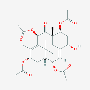 molecular formula C28H38O10 B026746 Taxin B CAS No. 168109-52-2