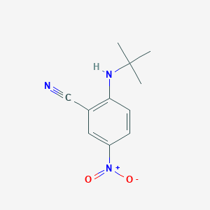 B2674608 2-(Tert-butylamino)-5-nitrobenzonitrile CAS No. 945299-05-8