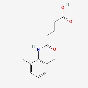molecular formula C13H17NO3 B2674614 4-[(2,6-Dimethylphenyl)carbamoyl]butanoic acid CAS No. 201137-73-7