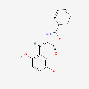 4-(2,5-Dimethoxybenzylidene)-2-phenyl-2-oxazolin-5-one