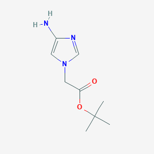 tert-Butyl 2-(4-amino-1H-imidazol-1-yl)acetate