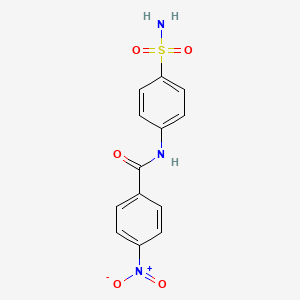4-nitro-N-(4-sulfamoylphenyl)benzamide