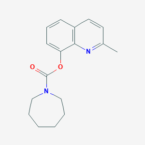 2-Methylquinolin-8-yl azepane-1-carboxylate