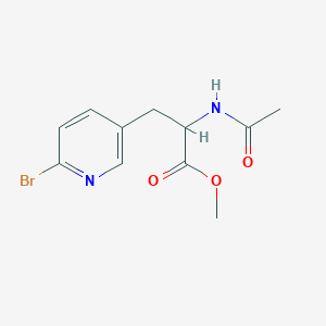 Methyl 2-acetamido-3-(6-bromopyridin-3-yl)propanoate