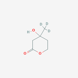 D,L-Mevalonic Acid Lactone-d3