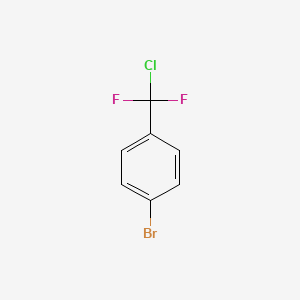 molecular formula C7H4BrClF2 B2675047 1-Bromo-4-(chlorodifluoromethyl)benzene CAS No. 137780-57-5