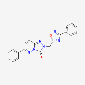 6-phenyl-2-((3-phenyl-1,2,4-oxadiazol-5-yl)methyl)-[1,2,4]triazolo[4,3-b]pyridazin-3(2H)-one