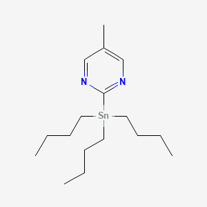 Tributyl-(5-methylpyrimidin-2-yl)stannane