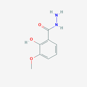 molecular formula C8H10N2O3 B2675071 2-Hydroxy-3-methoxybenzohydrazide CAS No. 39635-16-0