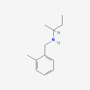 B2675085 N-(2-methylbenzyl)butan-2-amine CAS No. 893590-54-0