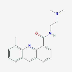 molecular formula C19H21N3O B026751 N-(2-(Dimethylamino)ethyl)-5-methyl-4-acridinecarboxamide CAS No. 106626-72-6