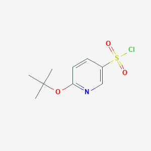6-(Tert-butoxy)pyridine-3-sulfonyl chloride