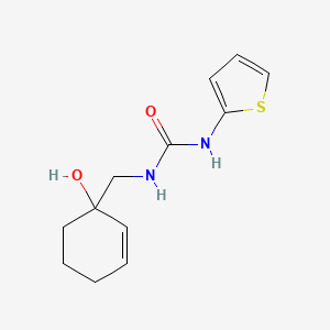 1-[(1-Hydroxycyclohex-2-en-1-yl)methyl]-3-(thiophen-2-yl)urea