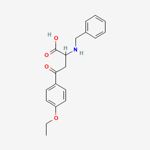 2-(Benzylamino)-4-(4-ethoxyphenyl)-4-oxobutanoic acid