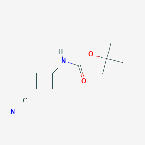 tert-butyl N-(3-cyanocyclobutyl)carbamate