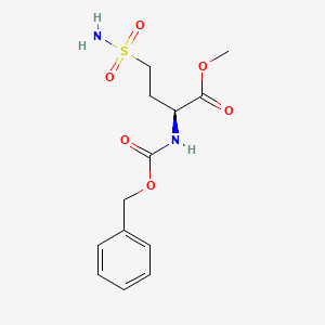 Methyl (2S)-2-(phenylmethoxycarbonylamino)-4-sulfamoylbutanoate