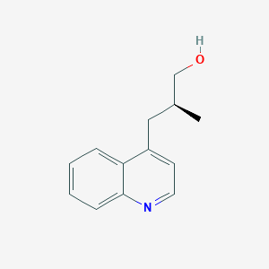 (2S)-2-Methyl-3-quinolin-4-ylpropan-1-ol