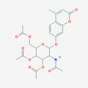 4-Methylumbelliferyl 2-Acetamido-2-deoxy-3,4,6-tri-O-acetyl-alpha-D-Glucopyranoside