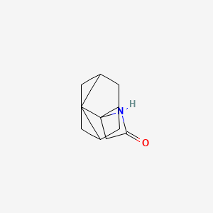 molecular formula C12H17NO B2675301 spiro[adamantane-2,2'-azetidine]-4'-one CAS No. 59592-02-8
