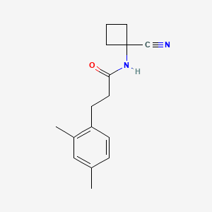 N-(1-cyanocyclobutyl)-3-(2,4-dimethylphenyl)propanamide