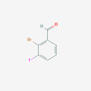 molecular formula C7H4BrIO B2675353 2-Bromo-3-iodobenzaldehyde CAS No. 1261850-39-8