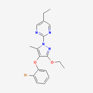 molecular formula C18H19BrN4O2 B2675393 Dhodh-IN-2 CAS No. 1644156-80-8