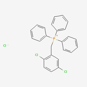molecular formula C25H20Cl3P B2675462 [(2,5-Dichlorophenyl)methyl]triphenylphosphanium chloride CAS No. 1485415-16-4