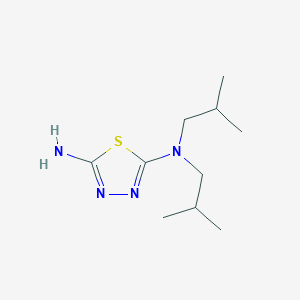 N,N-Diisobutyl-1,3,4-thiadiazole-2,5-diamine
